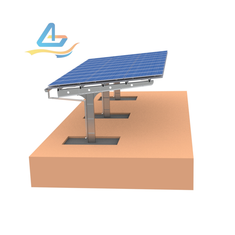 T shaped Solar Carport Mounting System.bmp